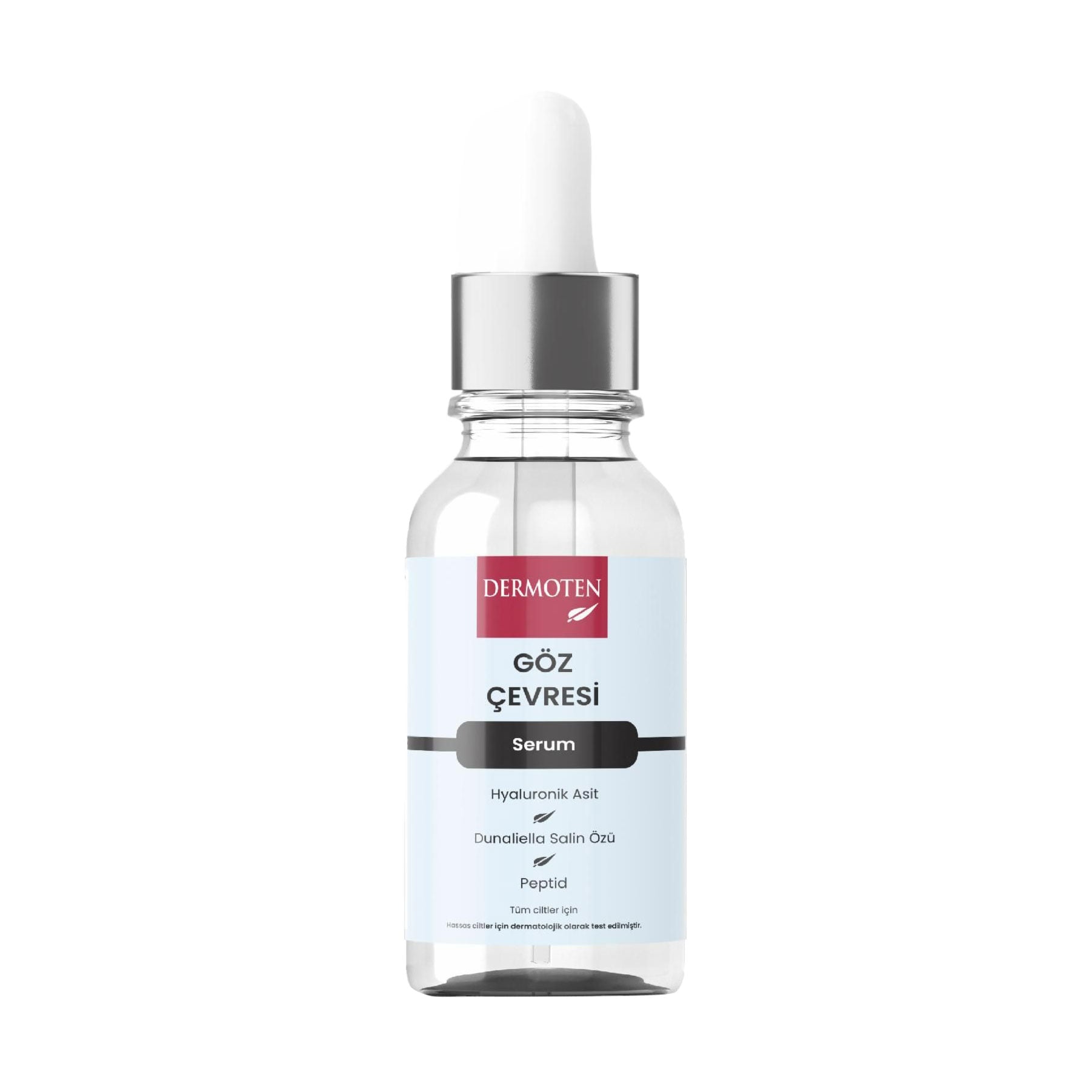 Уцінка! Сироватка для шкіри навколо очей Dermoten Eye Contour Serum з гіалуроновою кислотою, 30 мл
